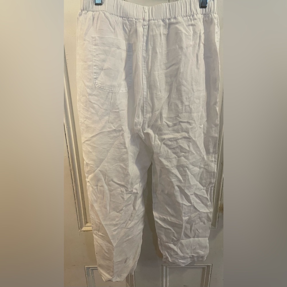 Quince NEW 100% European Linen Pants | women’s small - Picture 4 of 6